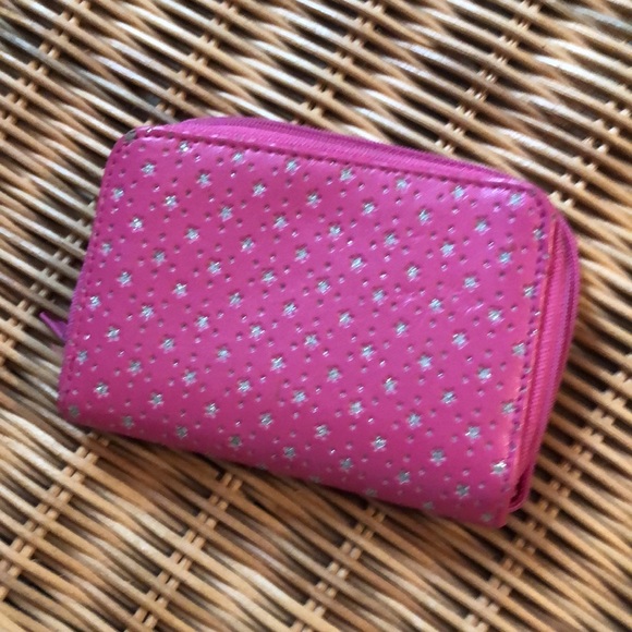 Pink Wallet with Stars - Picture 4 of 4